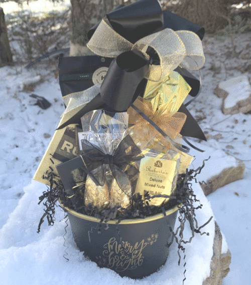 Very Merry Holiday basket Gifts from Colorado