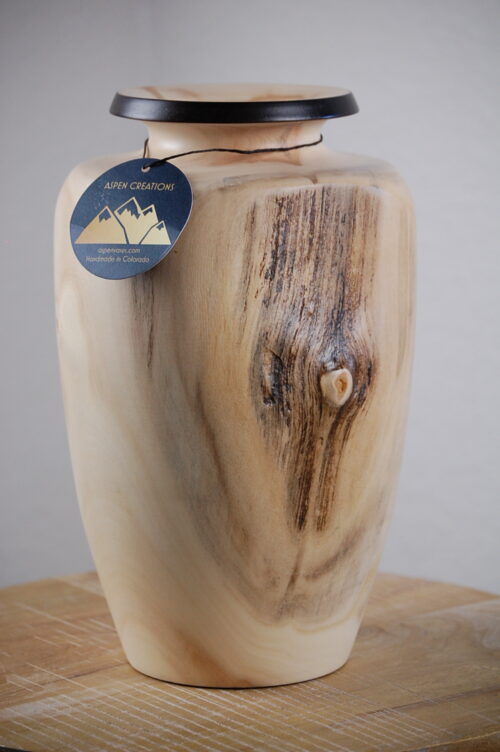 Aspen vase 11 inch matte